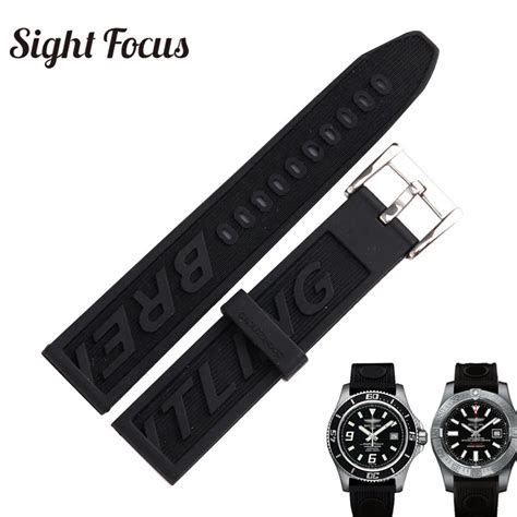 breitling avenger 22mm rubber strap